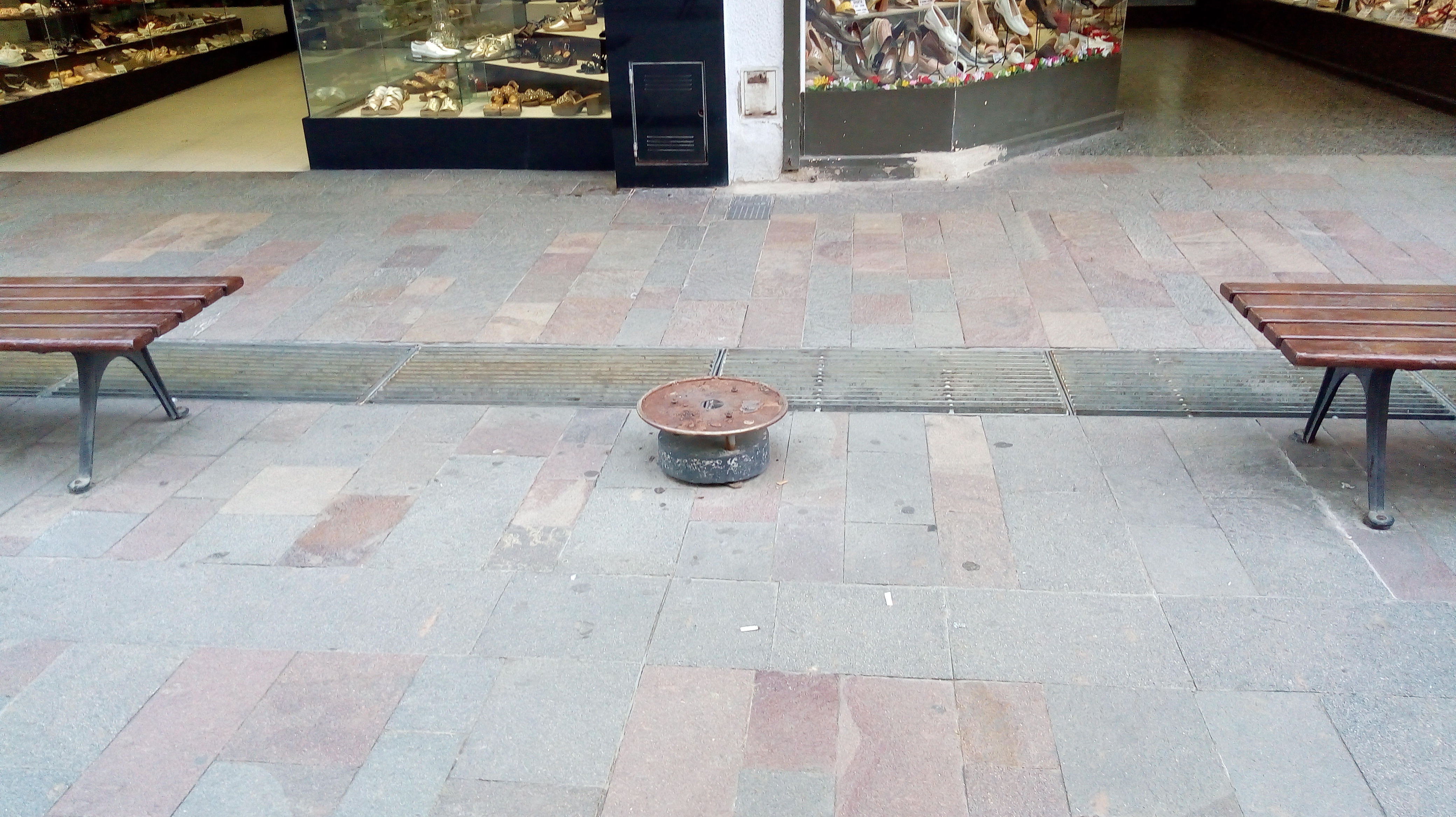 En las últimas semanas retiraron los tachos de basuras de la peatonal. Quienes deseen desechar algún residuo no podrán hacerlos si caminan por el centro de la ciudad. Ahora los papeles van al piso o lo tendrán que llevar hasta los hogares.