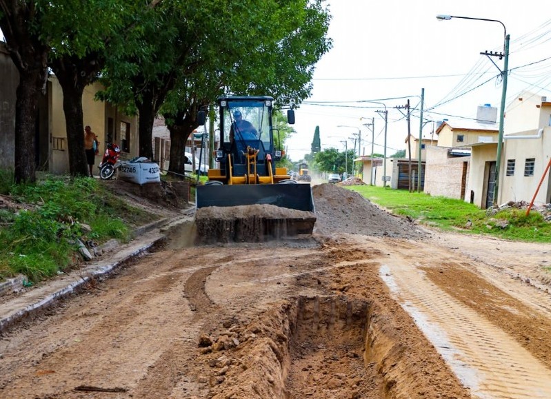 Labores en Barrio Ameghino.