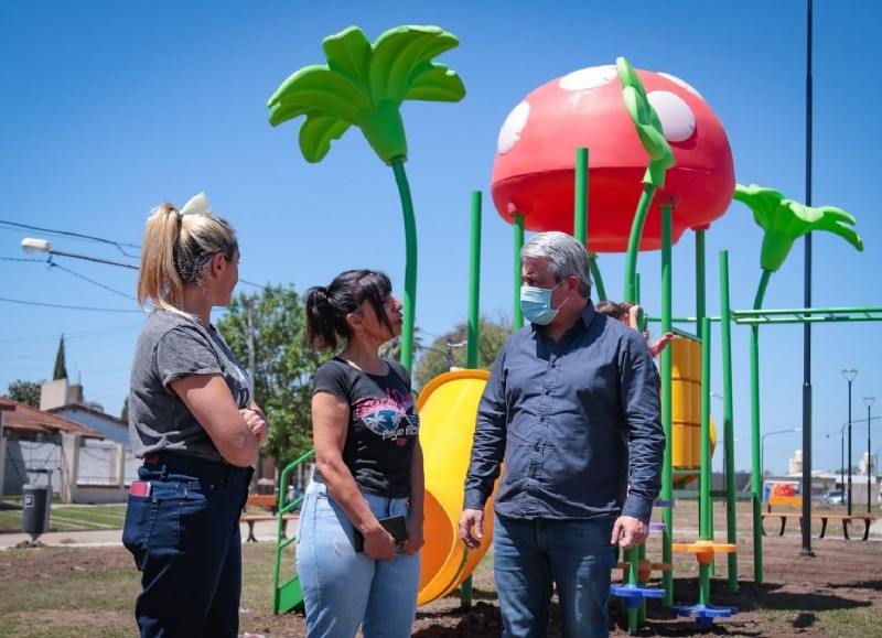 Visita del intendente.