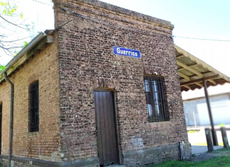 La Municipalidad de Pergamino informó que la estación de ferrocarril ubicada en la localidad de Guerrico se convierte en el Museo del Inmigrante.