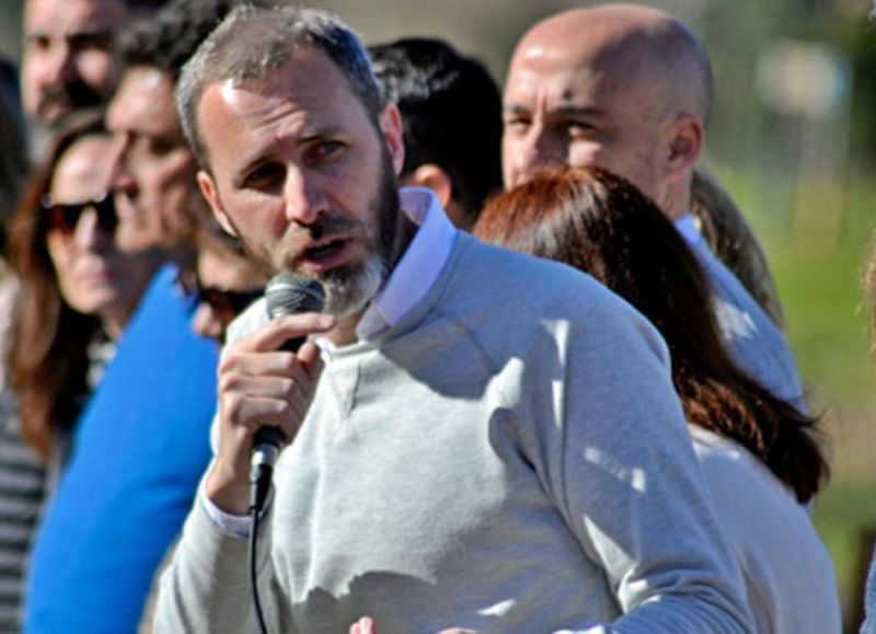 José Agudo, consustanciado con la campaña.