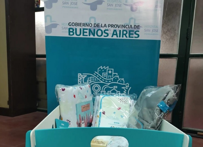 El hospital San José recibió Kits del programa Qunitas bonaerenses para ser entregados en los próximos días a las familias de los nacidos con menos de 2500 gramos.