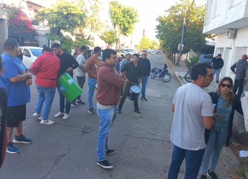 Un pasaje de la protesta.