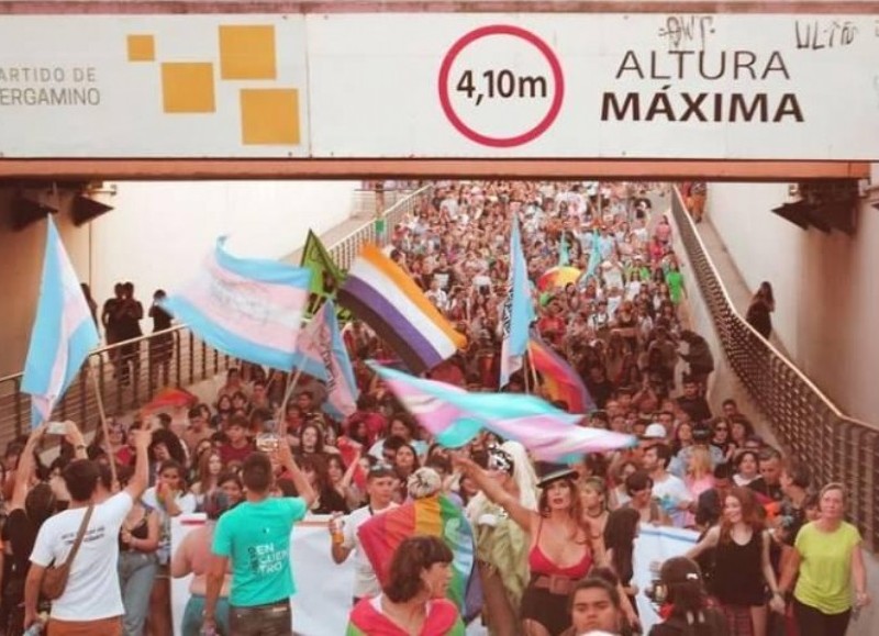Marcha del orgullo.