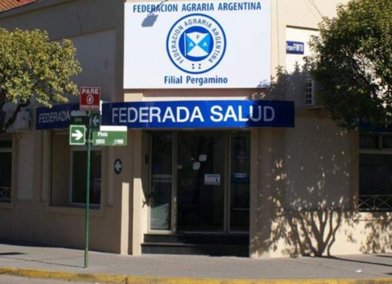 Sede de la Federación Agraria local.