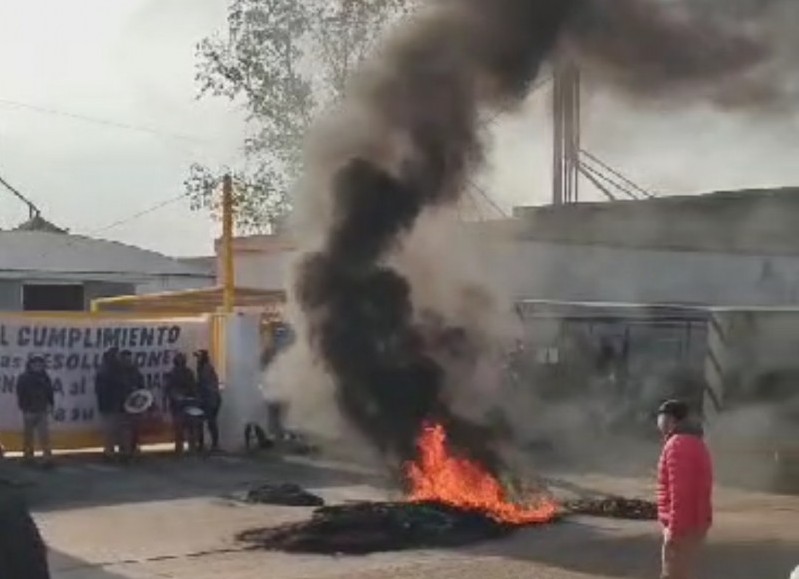 A la vera de la Ruta 188.