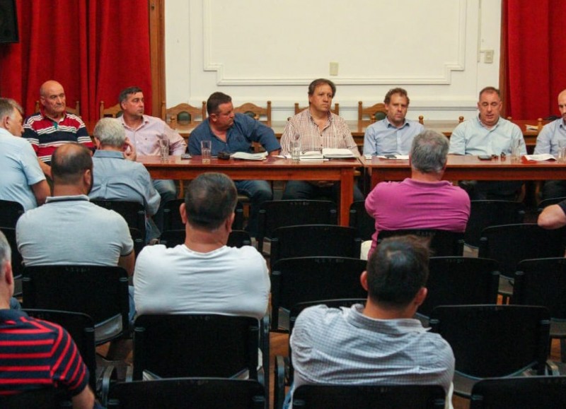 Postal del encuentro de la semana pasada.