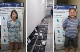 Una pareja detenida y cientos de dispositivos electrónicos secuestrados tras un megaoperativo
