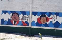CIMAY cerró el año con la pintura de murales en J. A. de la Peña
