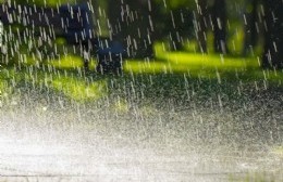 Alerta por lluvias intensas y ocasional caída de granizo