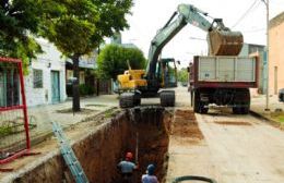 Obras para prevenir inundaciones en los barrios Ameghino y Acevedo
