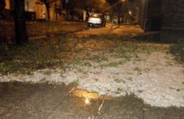 Granizo, viento, destrucción y suspensión de clases