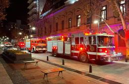 Los bomberos a la espera de la ayuda del municipio