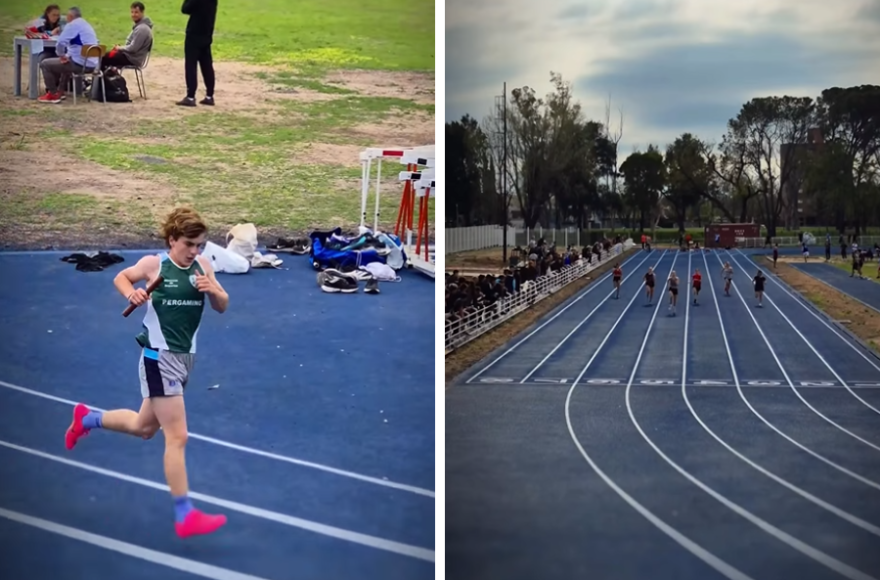 La nueva pista de atletismo ya es una realidad y debutó a lo grande en la etapa Regional de los Juegos Bonaerenses.