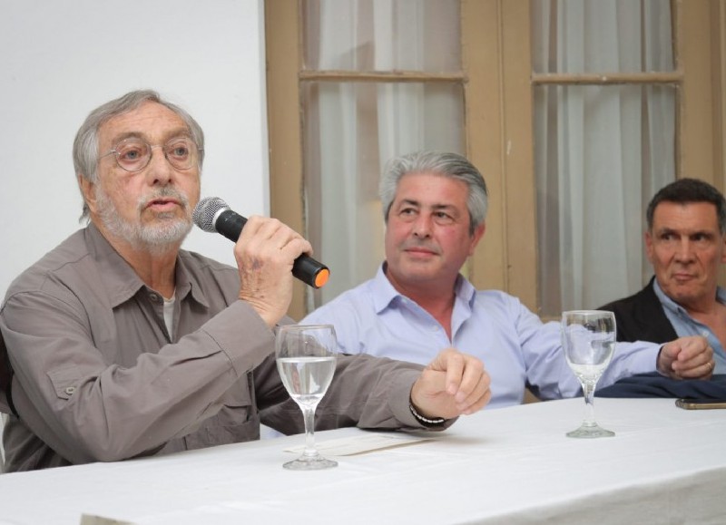 Luis Brandoni y Javier Martínez.