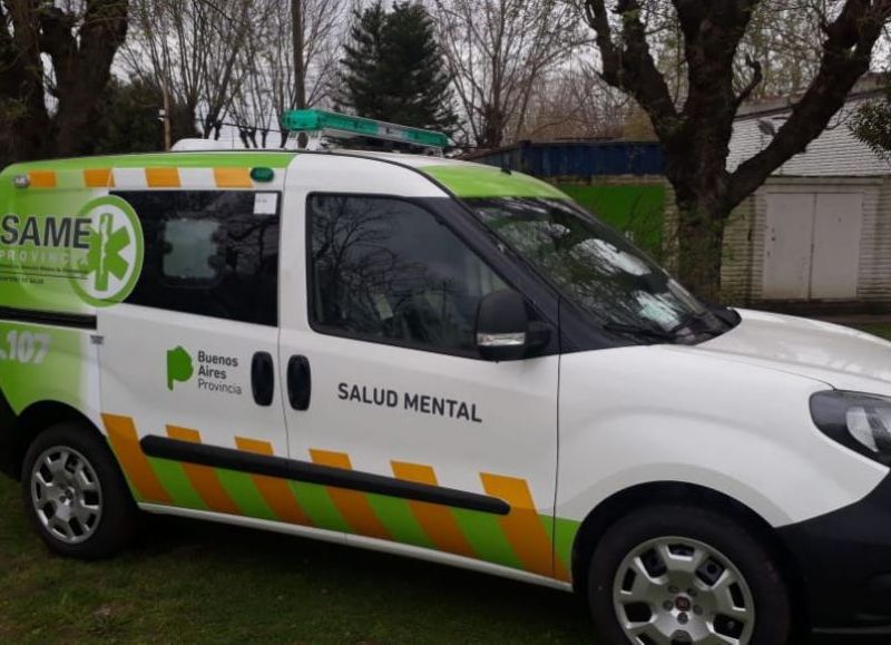 El Fiat Cubo que se suma a la flota de tres ambulancias que tiene el SAME en la ciudad.