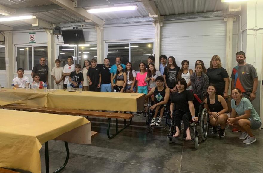 Pergamino recibe atletas paralímpicos