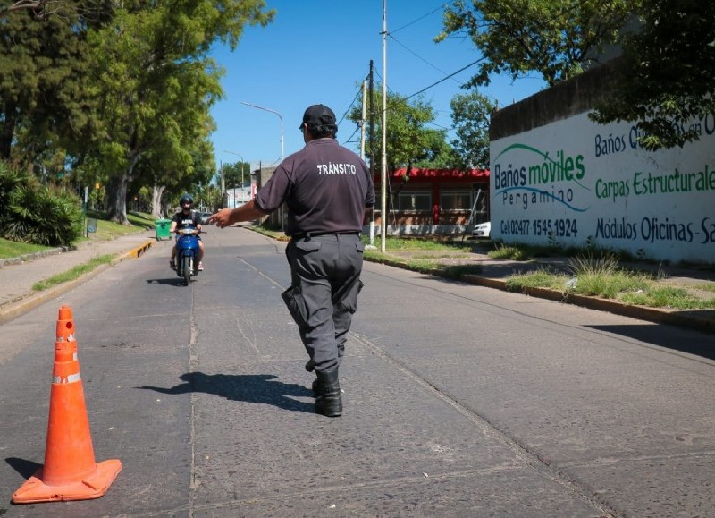 Uno de los retenes.