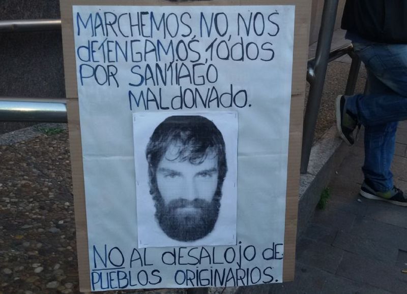 Manifestación en Pergamino.