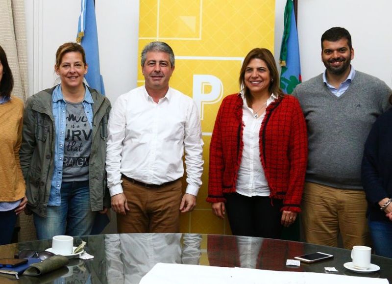 Sandra Paris visitó Pergamino y se reunió con referentes locales de Cambiemos.