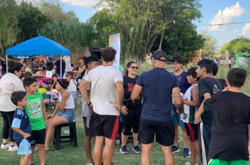 “Deporte en tu barrio” llegó a Newbery
