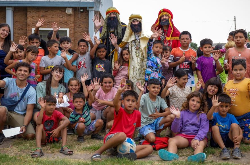 Los Reyes Magos estuvieron en los CDC.