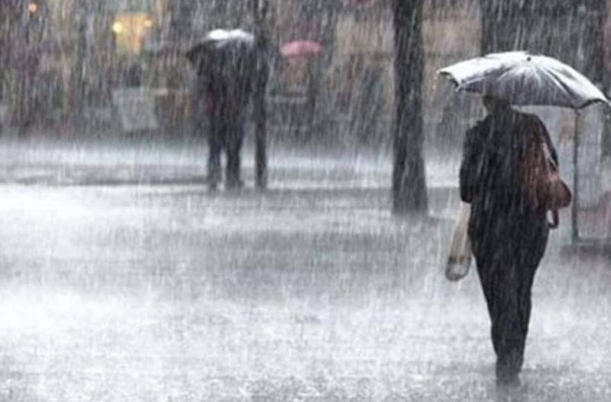 Intensas lluvias.