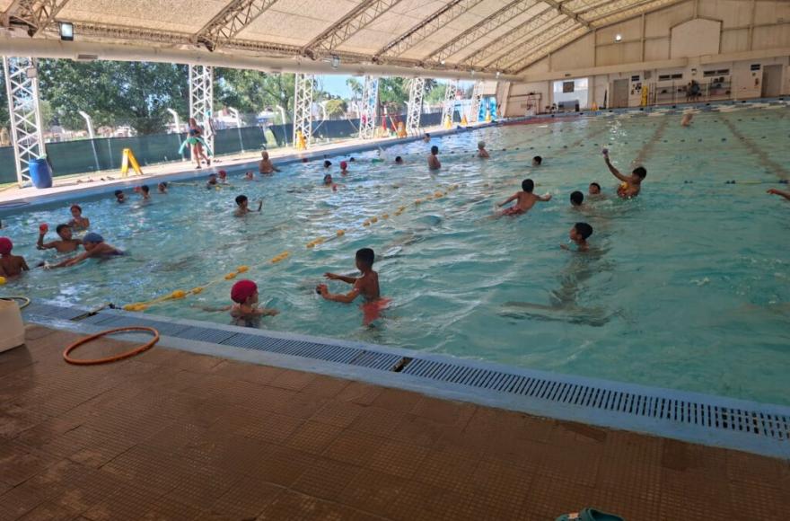 Los niños que asisten a los centros de Desarrollo Comunitario disfrutaron de una nueva semana del Programa Verano.