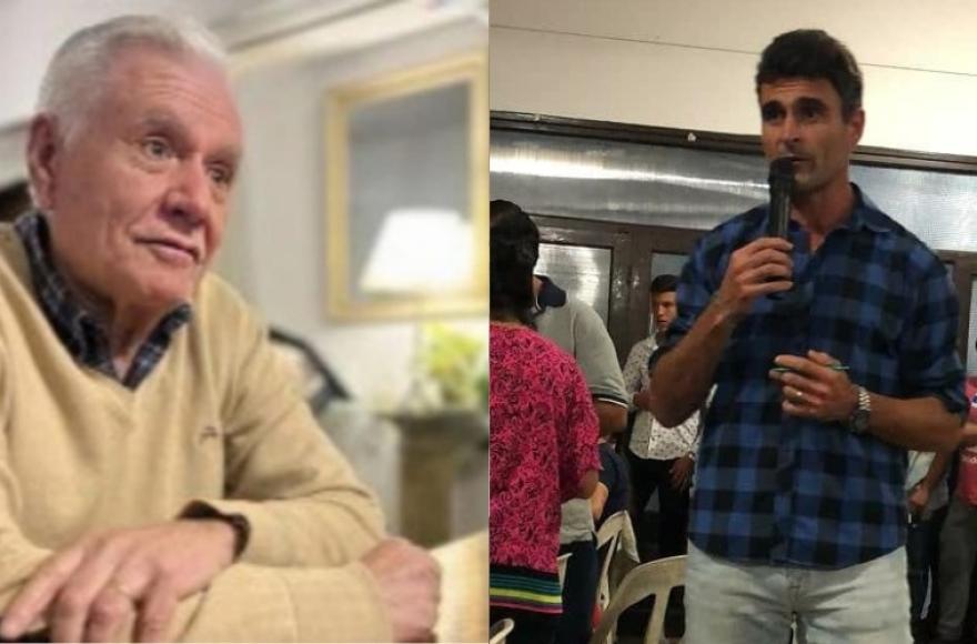 Alcides Sequeiro y Ricky Ruggeri.