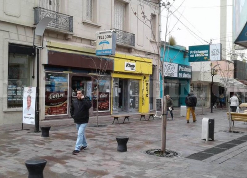 Se resiente el movimiento en el centro.