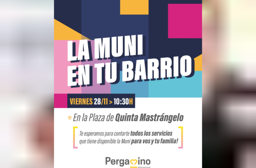Desde la comuna invitan a la comunidad a participar de esta actividad.