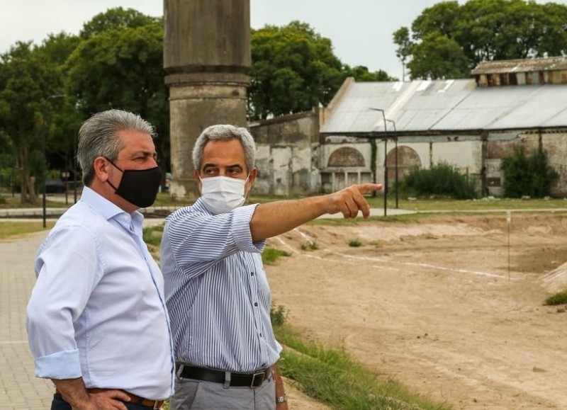 Visita de funcionario bonaerense.