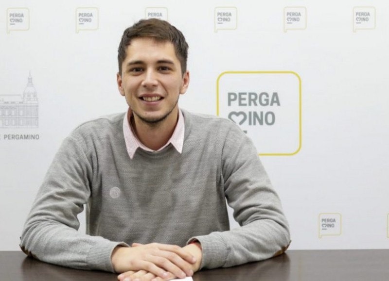 Eugenio Petinari, coordinador de Juventud.