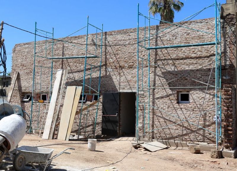 Obras en plena ejecución