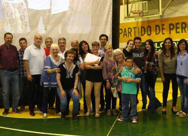 Acto en el Gimnasio municipal.