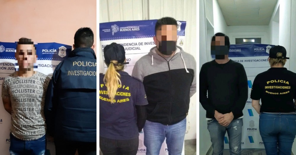 Las detenciones se concretaron el martes por la noche luego de diez allanamientos realizados por personal de la DDI local.