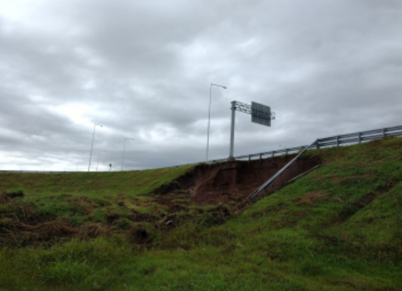 El fin de semana se registraron 124 milímetros de precipitaciones y el Arroyo Pergamino alcanzó una altura de 2,43 metros.