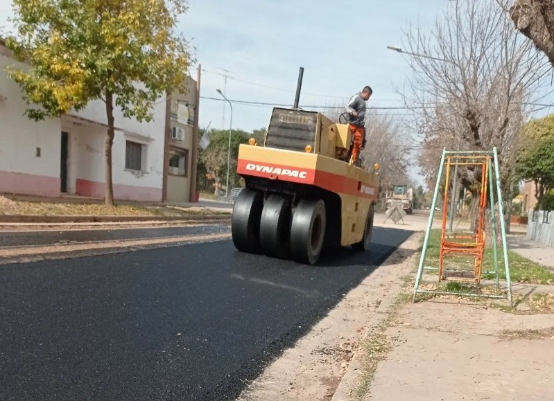 Despliegue de maquinaria.