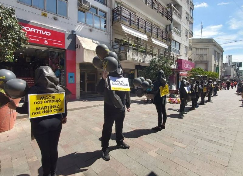 Llamativa manifestación.