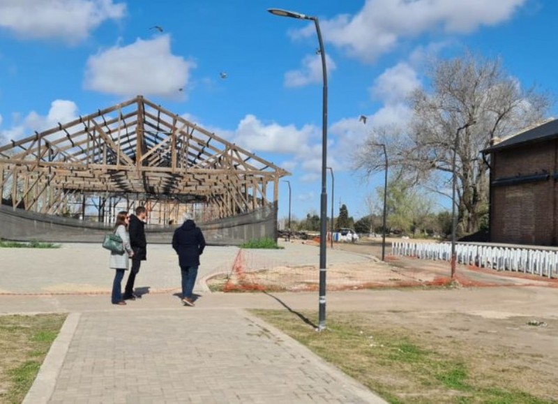 Recorrida de las autoridades.