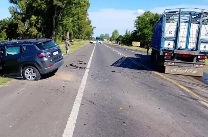 El siniestro ocurrió a la altura del kilómetro 207.