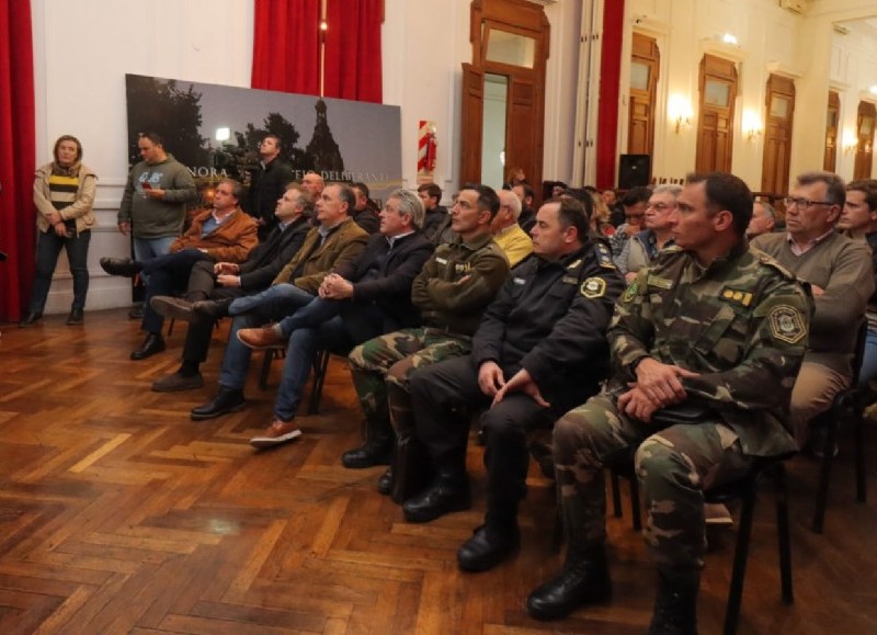 Acto de presentación.