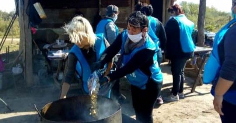 Desde Barrios de Pie-Libres del Sur piden que se agilice la entrega de alimentos.