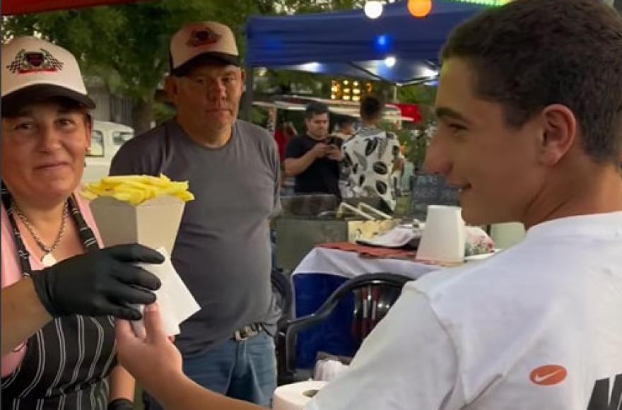 No faltó la propuesta gastronómica.