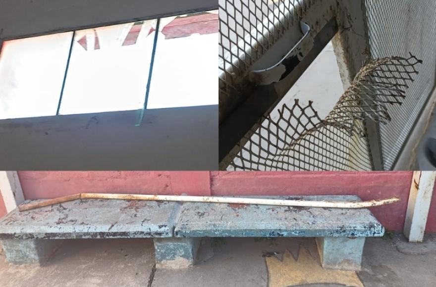 Delincuentes en acción.