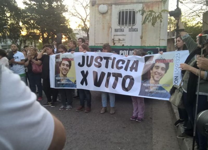 Emotiva manifestación.