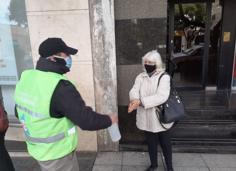 Intensa labor durante la pandemia.