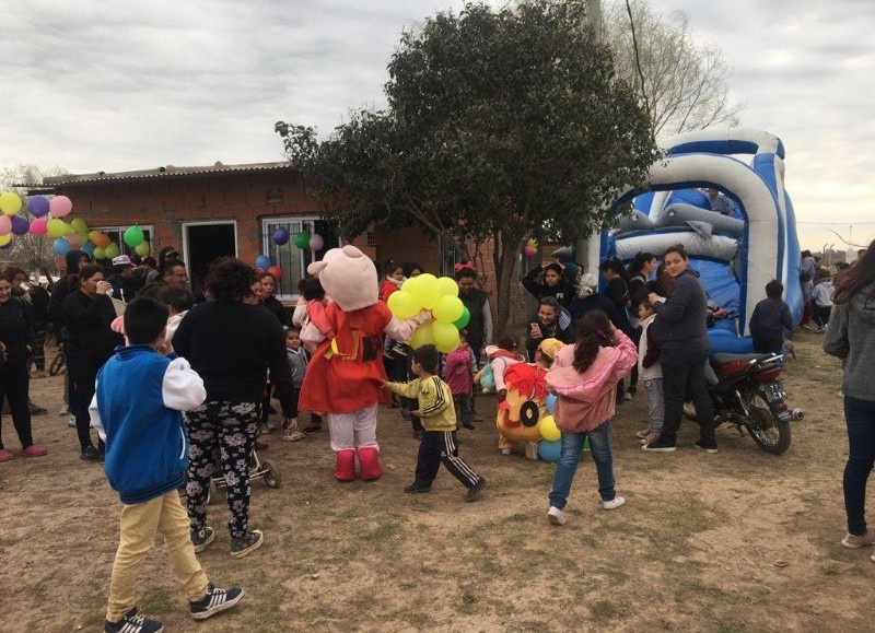 Actividad por el Día de la Niñez.