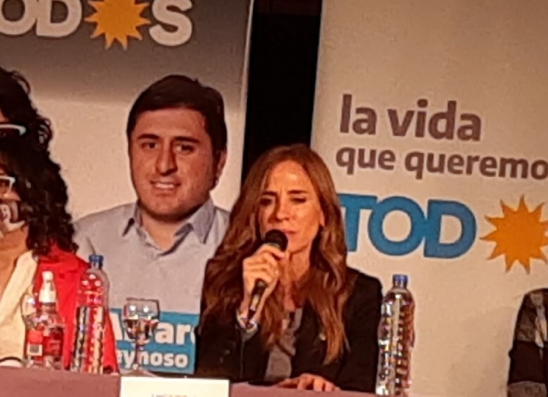 El mensaje de la precandidata a diputada nacional del Frente de Todos.