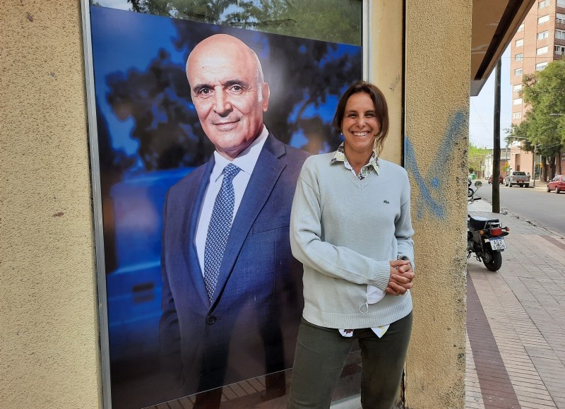 Eugenia Villata, candidata a edil por Avanza Libertad.